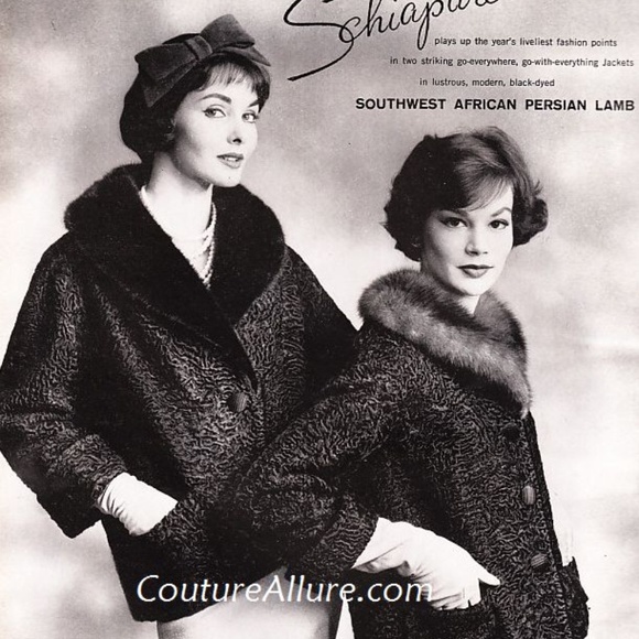 Ribbon Knit Jacket with Mink Collar by Projansky c1960s Gorgeous! Fits Sz M-L - Picture 16 of 16